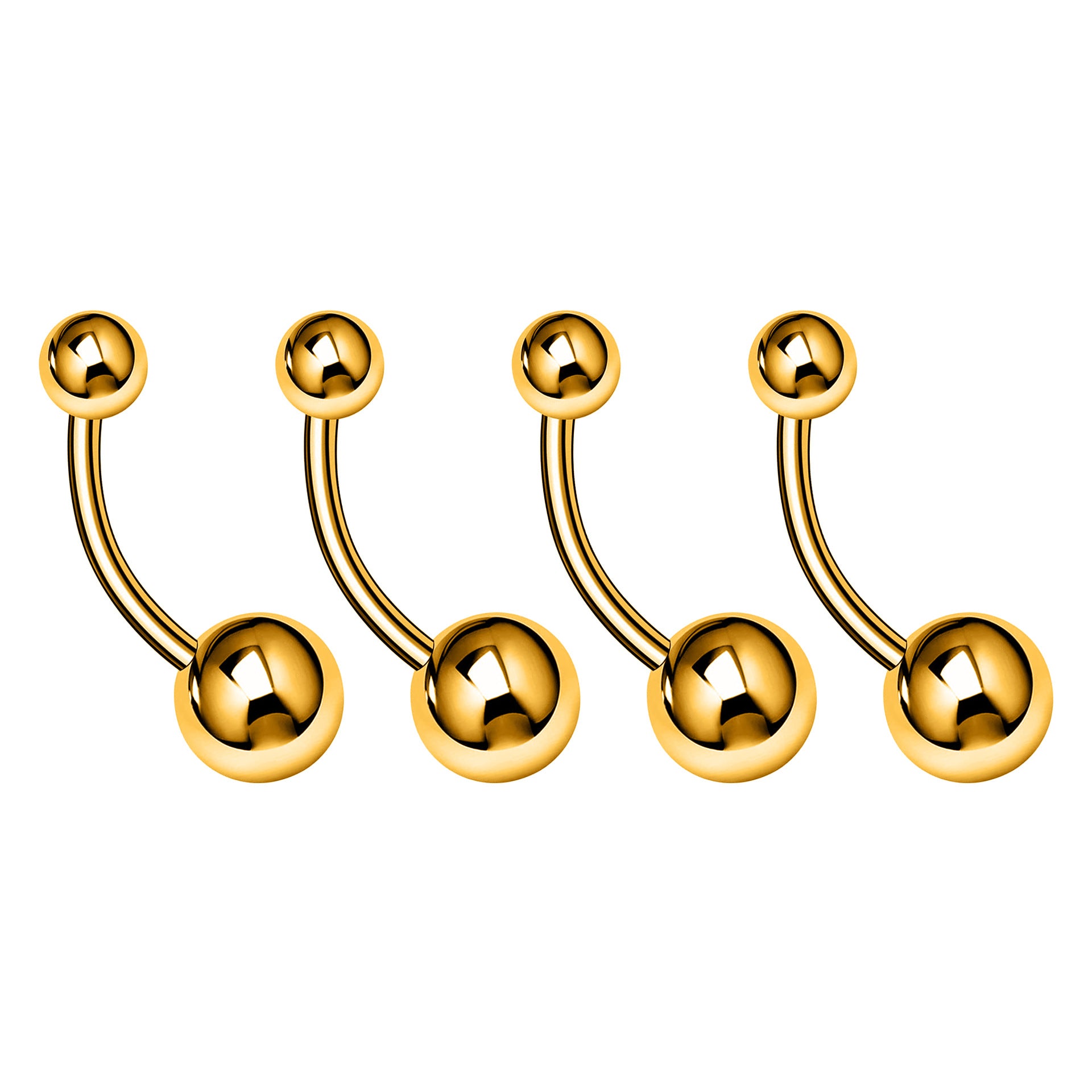 316L Stainless Steel Navel Ring Men's Body Piercing Jewelry