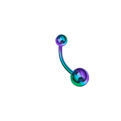 316L Stainless Steel Navel Ring Men's Body Piercing Jewelry