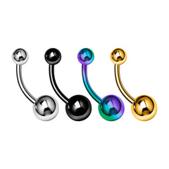 316L Stainless Steel Navel Ring Men's Body Piercing Jewelry