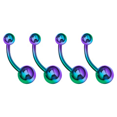316L Stainless Steel Navel Ring Men's Body Piercing Jewelry
