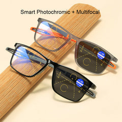 TR90 Sport Multifocal Glasses Ultralight Photochromic Presbyopia Eyeglasses