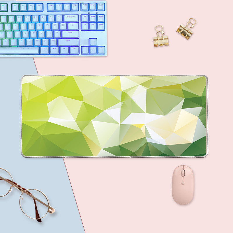 Gray Gradient Game Mouse Pad Large with Lock Frame