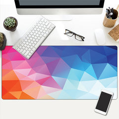 Gray Gradient Game Mouse Pad Large with Lock Frame