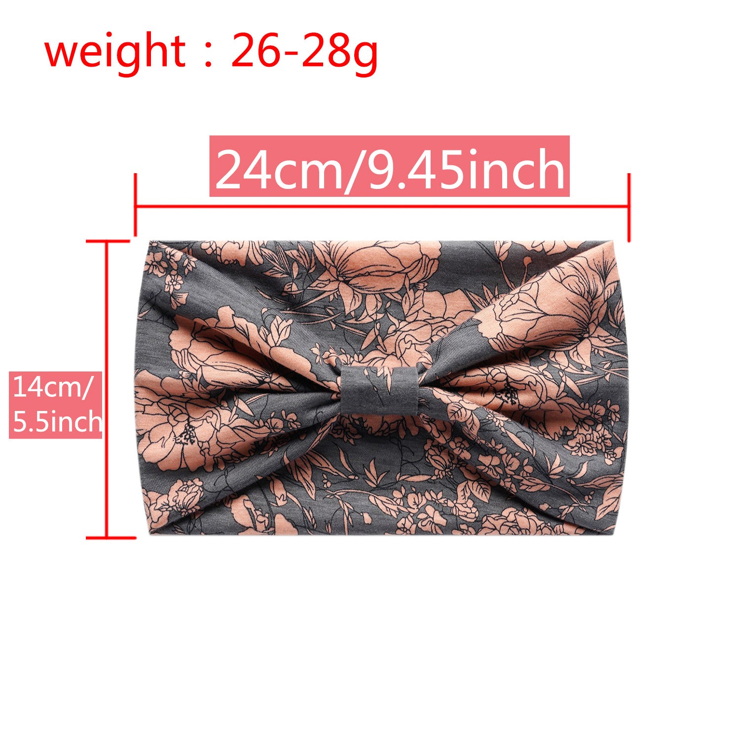 Bohemian Style Hair Band Sports Headband Ladies Yoga Non Slip Exercise Headband