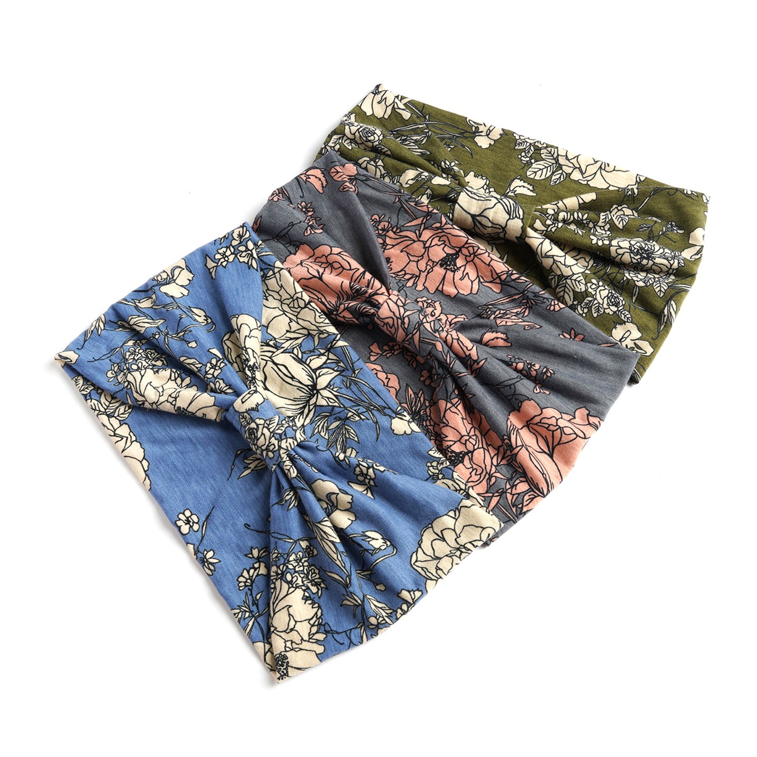 Boho Headbands For Women Stretch Wide Hair Bands Yoga Running Sweatband