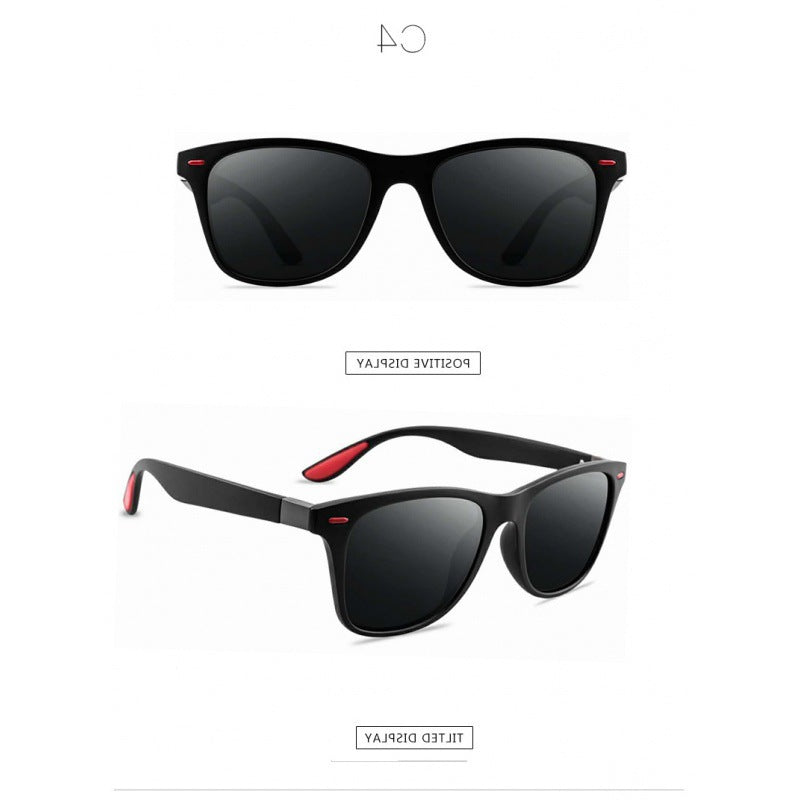 Men's Sports Sunglasses Polarized Outdoor Driving Lens Glasses Box