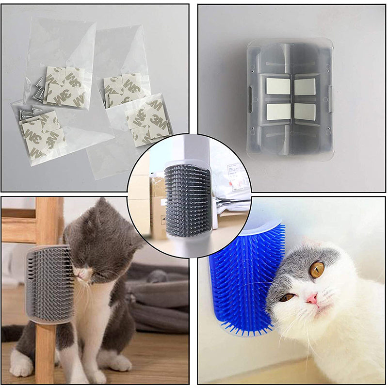 2 in 1 Pet Comb and Massage Brush for Cats Removes Hair and Relieves Stress