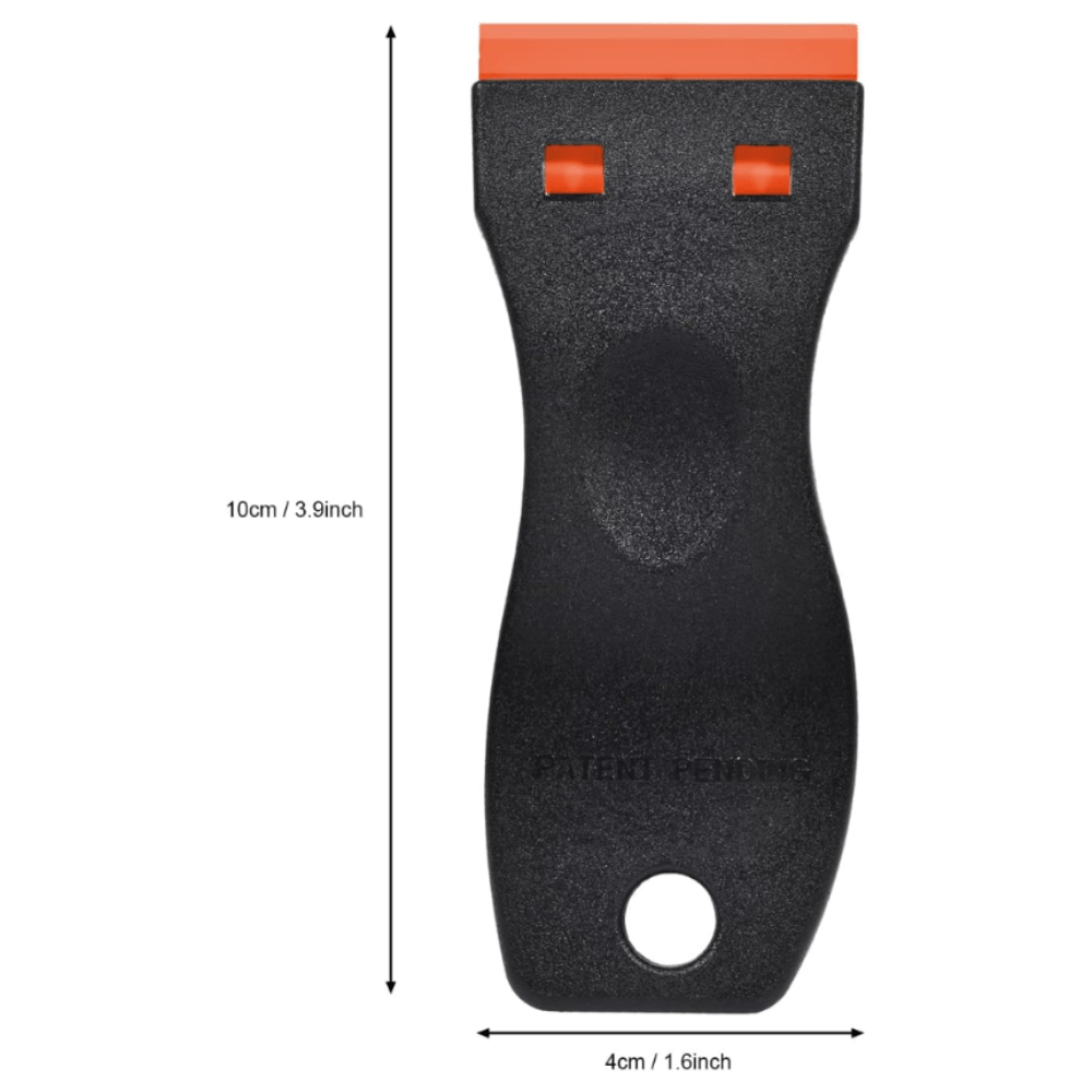 Plastic Razor Scraper Kit - Scrapers & Blades for Car Wrap, Tint Removal