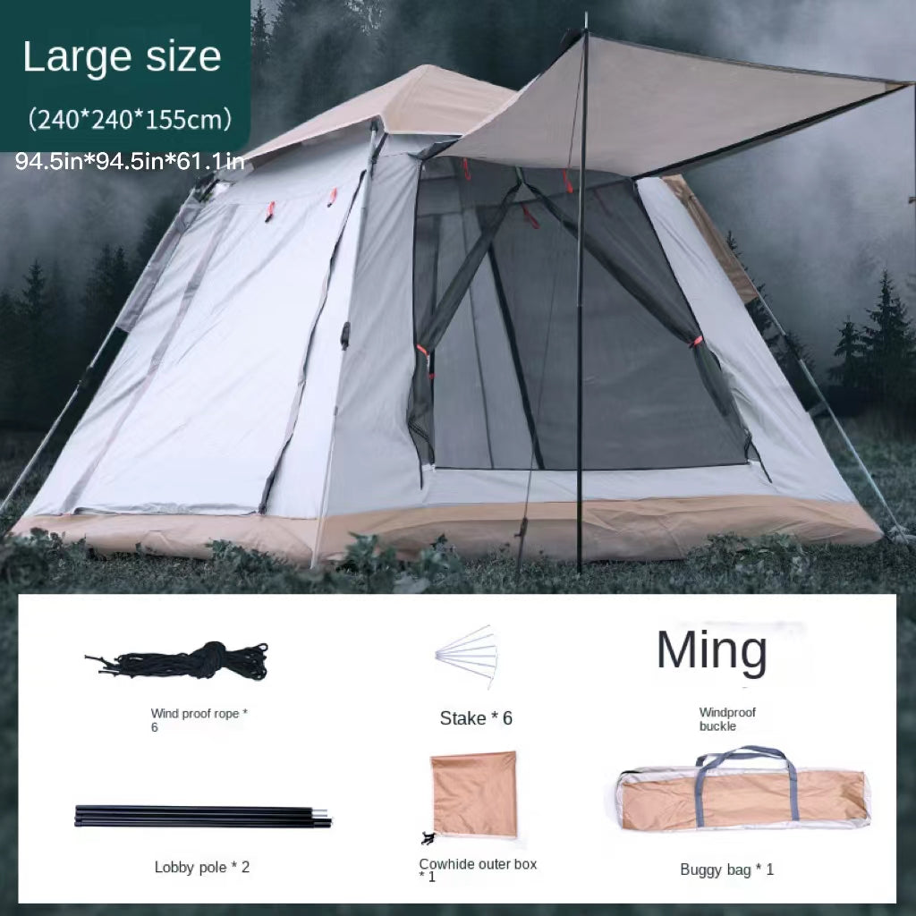 Automatic Tent 2-4 Person Sun Protection Outdoor Camping