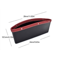 Car Organizer Storage Bag PU Leather Car Accessories