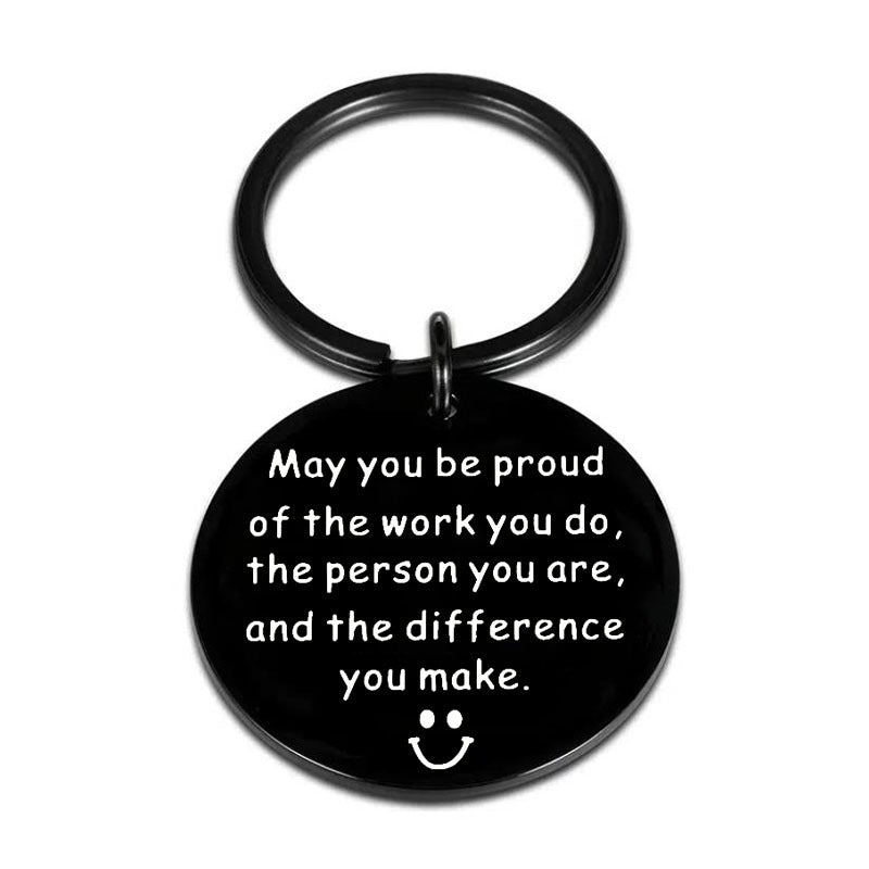 Coworker Leaving Employee Appreciation Keychain