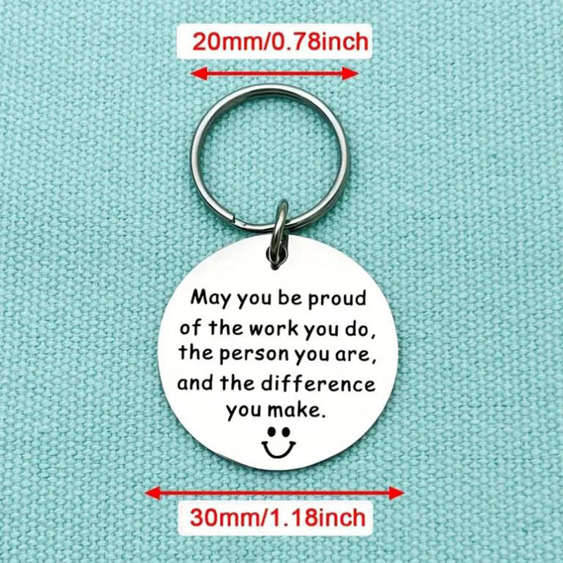 Coworker Leaving Employee Appreciation Keychain