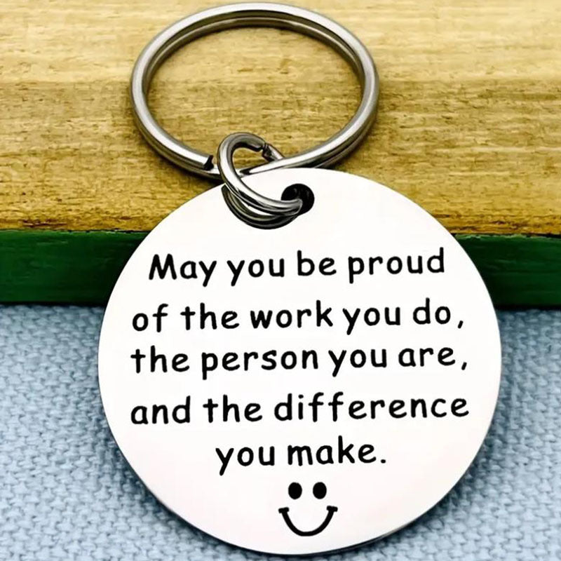 Coworker Leaving Employee Appreciation Keychain