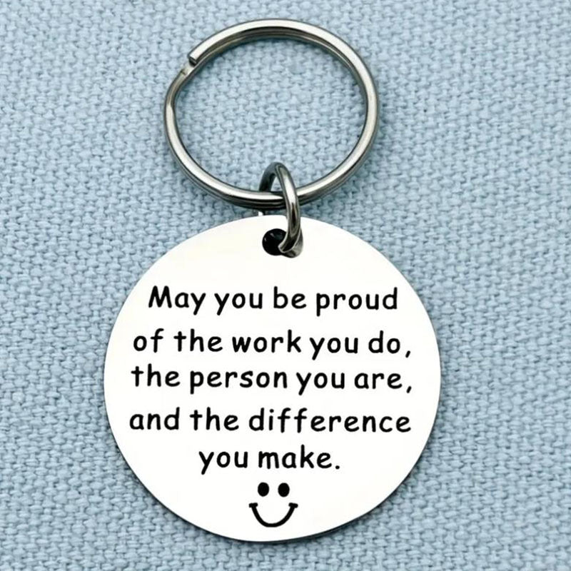 Coworker Leaving Employee Appreciation Keychain