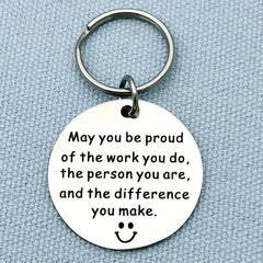 Coworker Leaving Employee Appreciation Keychain