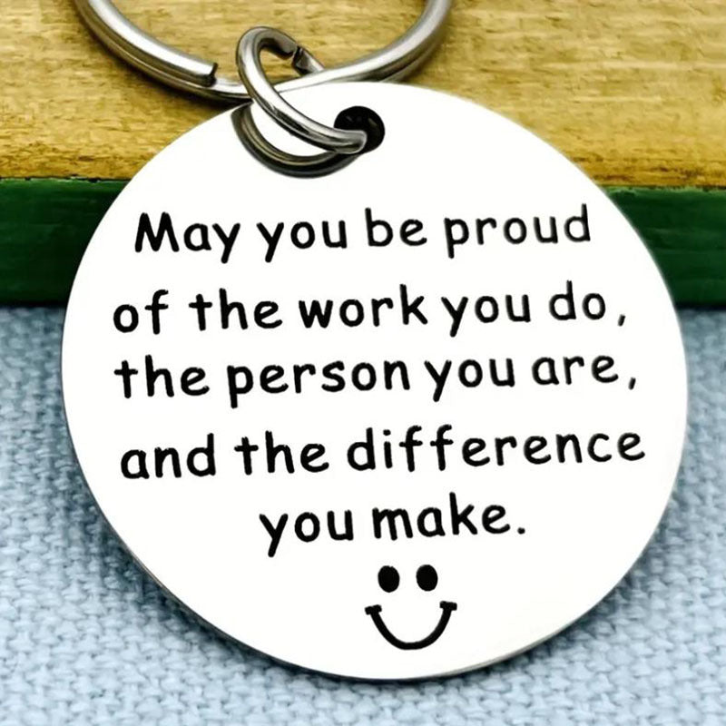 Coworker Leaving Employee Appreciation Keychain