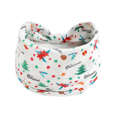 Christmas Pattern Knotted Sports Hair Bands Sweatband for Running Yoga
