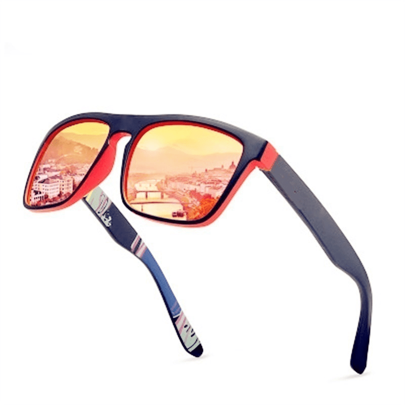 Men's Square Frame Sunglasses UV Protection
