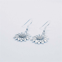 Vintage 3D Sunflower Daisy Earrings Gift For Women