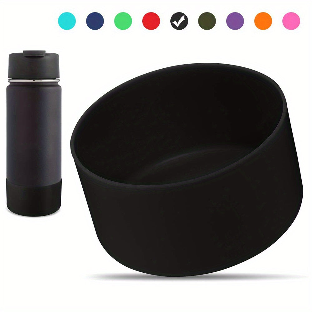 Silicone Cup Bottom Sleeve Anti Slip Cover For 12-40 Oz Vacuum Cups & Bottles