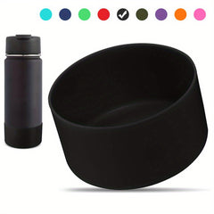 Silicone Cup Bottom Sleeve Anti Slip Cover For 12-40 Oz Vacuum Cups & Bottles