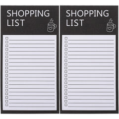 100pcs Grocery List Planner Notepad Magnetic Sticky Notes