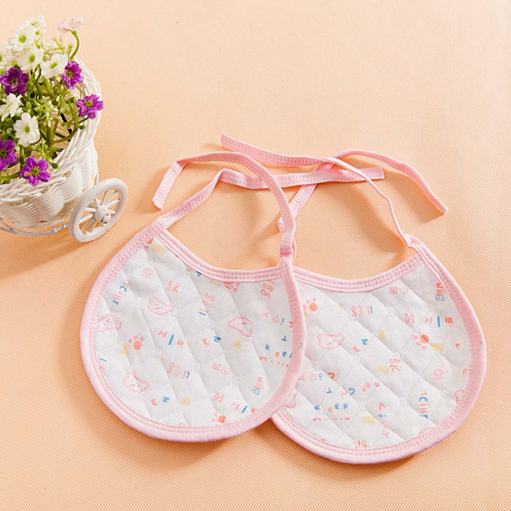 Newborn Cartoon Unisex Towel Waterproof Bib Soft Cotton