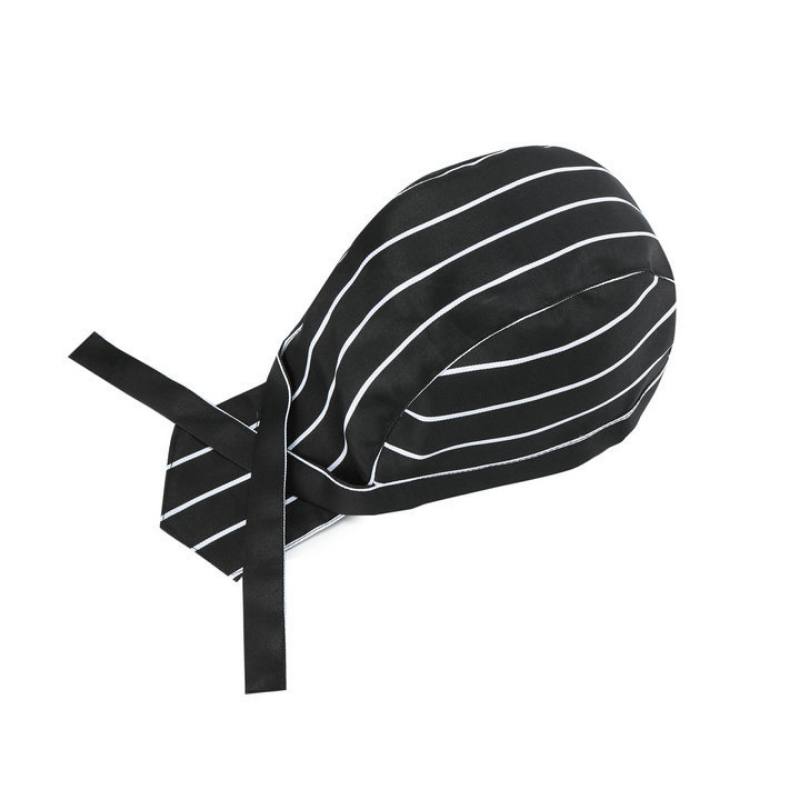 Chef Hat with Streamer for Hotel Coffee Shop