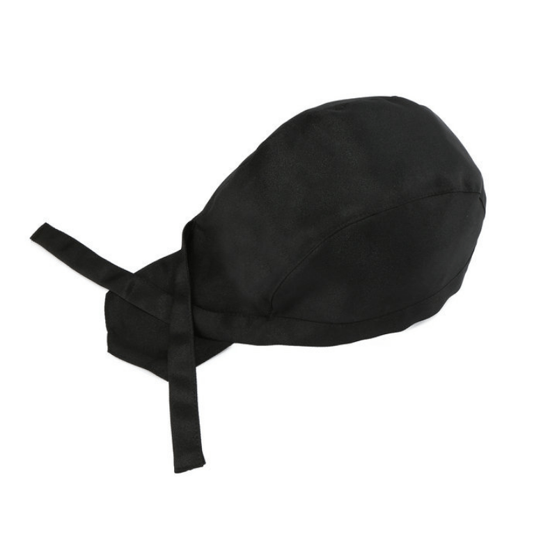 Chef Hat with Streamer for Hotel Coffee Shop