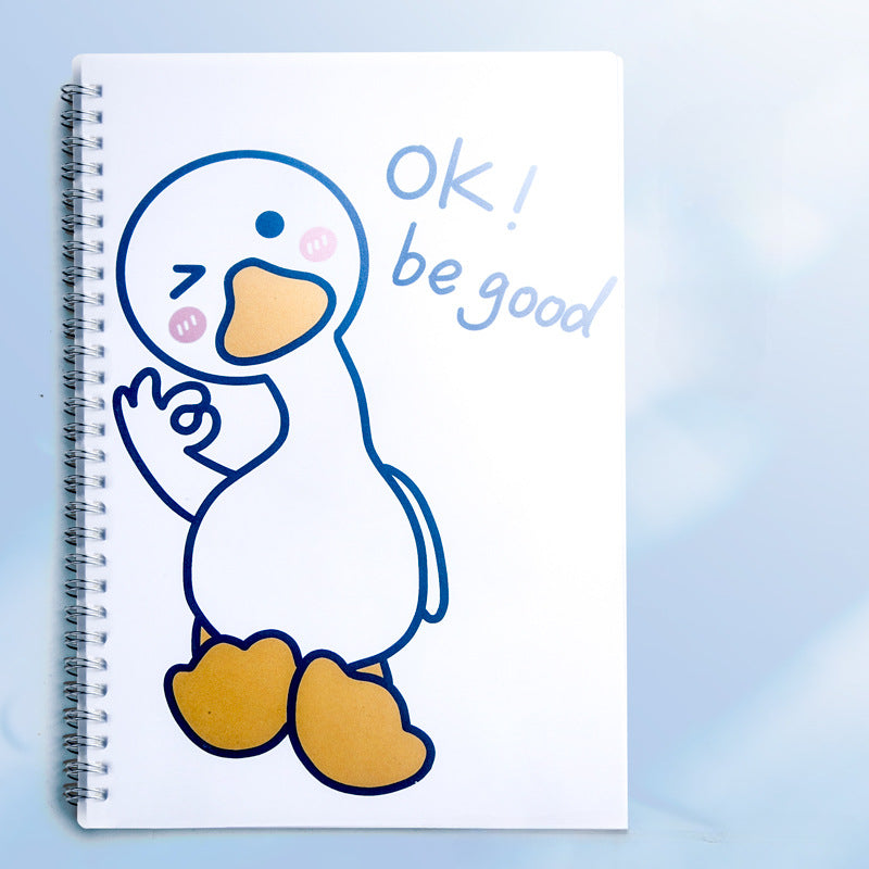 Cartoon Workbook Thickened Notebook Spiral Notebooks