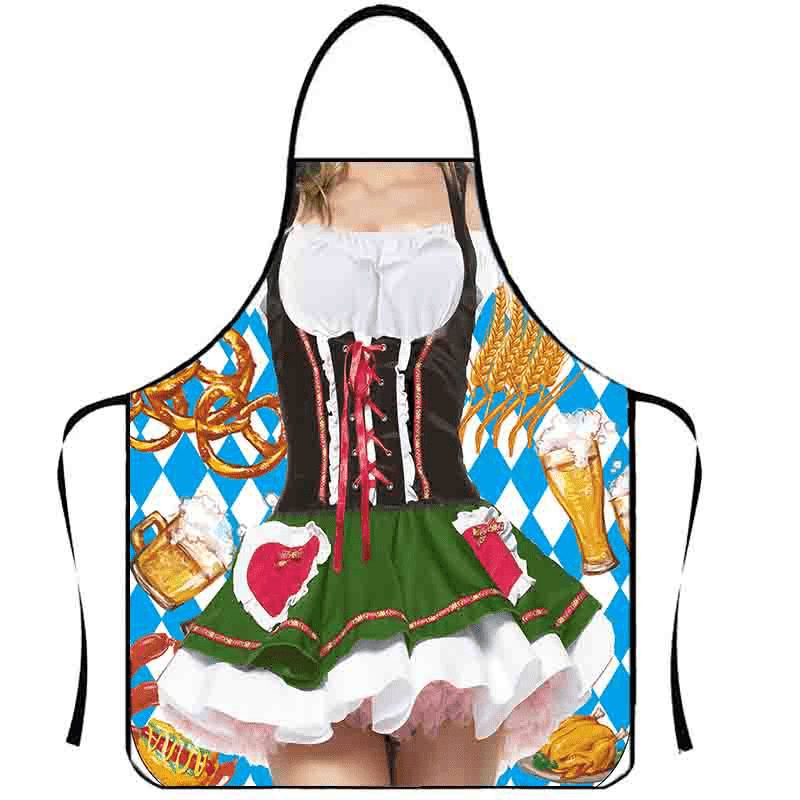 Oktoberfest Unisex Apron - Explosive Design