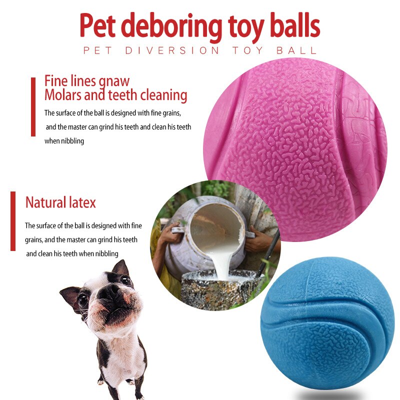 Durable Rubber Dog Toy for Outdoor Play and Training