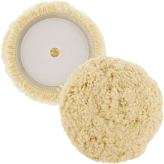 17 Wool Hook & Loop Buffing Pad for Automotive Marine Epoxies