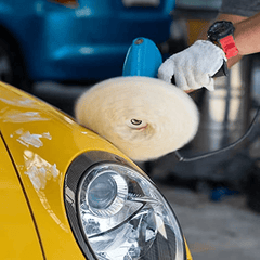 17 Wool Hook & Loop Buffing Pad for Automotive Marine Epoxies