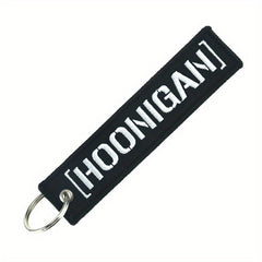 Racing Car Key Chain Embroidered Motorcycle Key Tag Small Gift Pendant