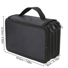 Canvas Colored Pencil Bag Stationery Storage School Supplies