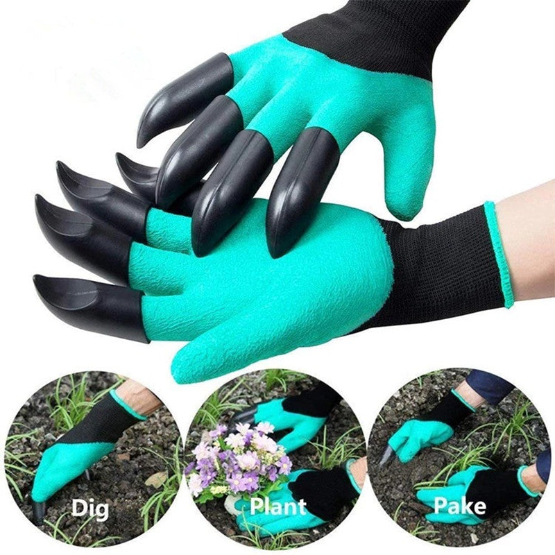 Digging Gloves Gardening Labor Protection Paws Garden Planting Weeding
