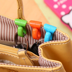 2pcs U-shaped Handbag Storage Hooks