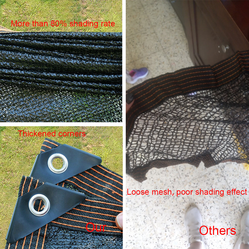 80 Anti UV Shading Net Outdoor Sun Shade Net