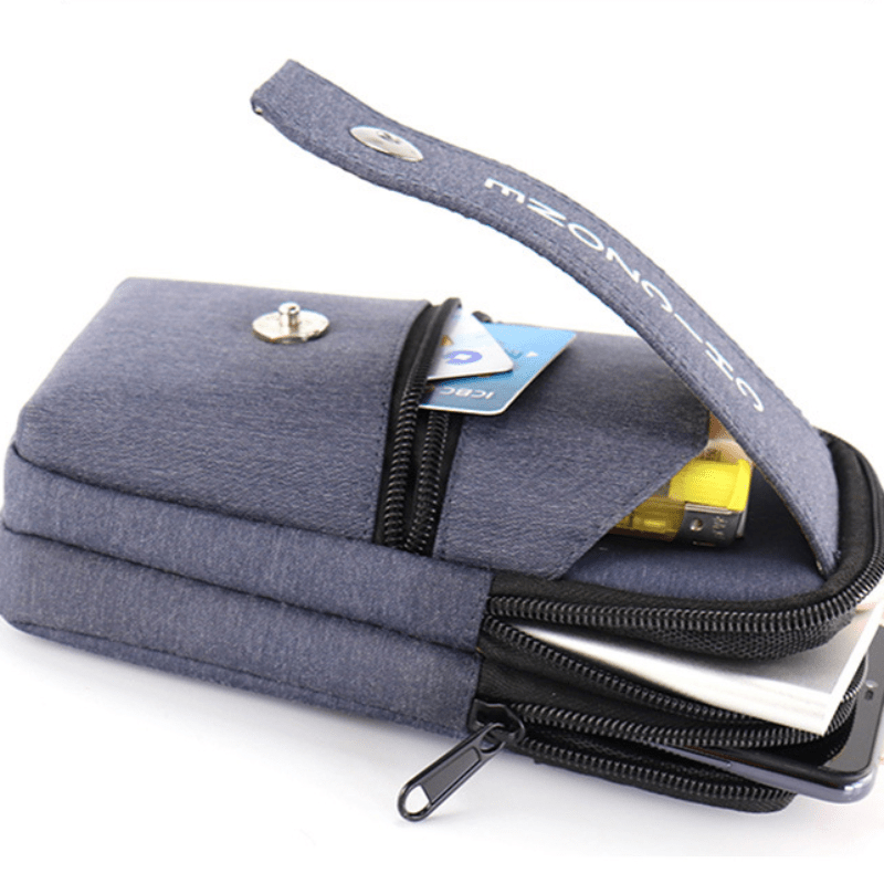 Men's Small Fanny Pack for Outdoor Sports Running Cycling Hiking