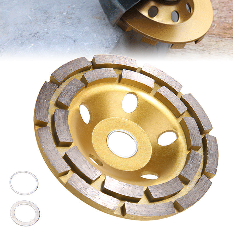 125mm Diamond Sheet Grinding Wheel Plate Cup Marble Concrete Granite