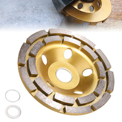 125mm Diamond Sheet Grinding Wheel Plate Cup Marble Concrete Granite