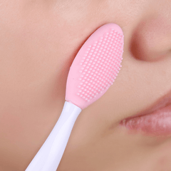 Silicone Nose & Head Brush Double Sided Soft Exfoliating DIY Facial Skin Care