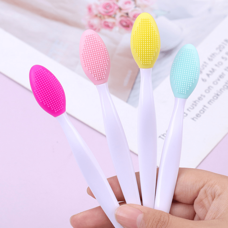Silicone Nose & Head Brush Double Sided Soft Exfoliating DIY Facial Skin Care