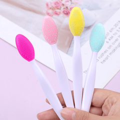 Silicone Nose & Head Brush Double Sided Soft Exfoliating DIY Facial Skin Care