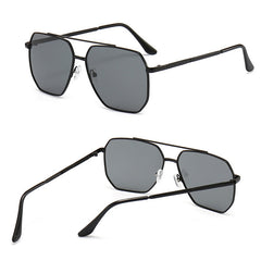 Polarized Aviator Sunglasses Night Driving Vintage Clam Mirro