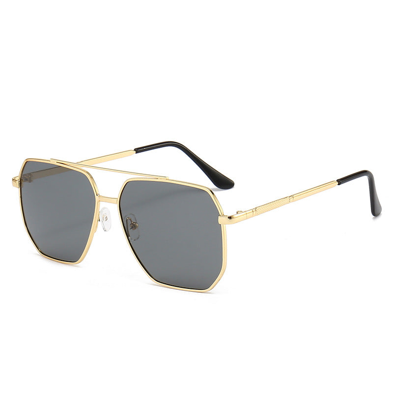 Polarized Aviator Sunglasses Night Driving Vintage Clam Mirro