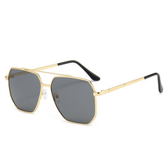 Polarized Aviator Sunglasses Night Driving Vintage Clam Mirro
