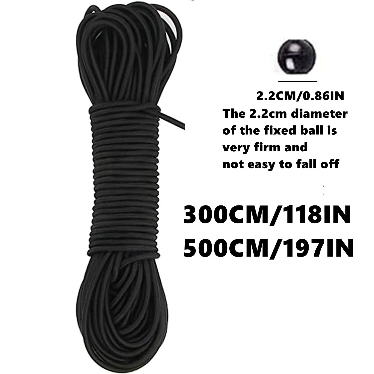 500cm Bungee Cords With Balls