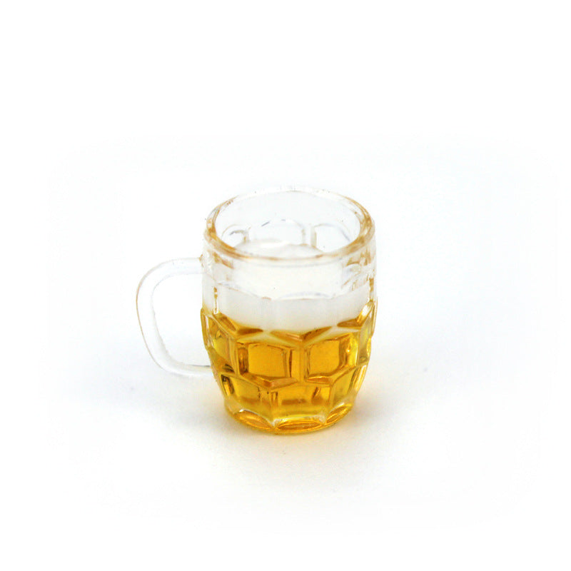Mini Beer Doll House Accessories Food Game Scene Model